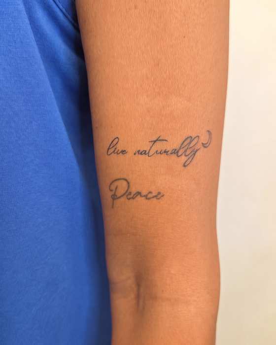 Tattoo work