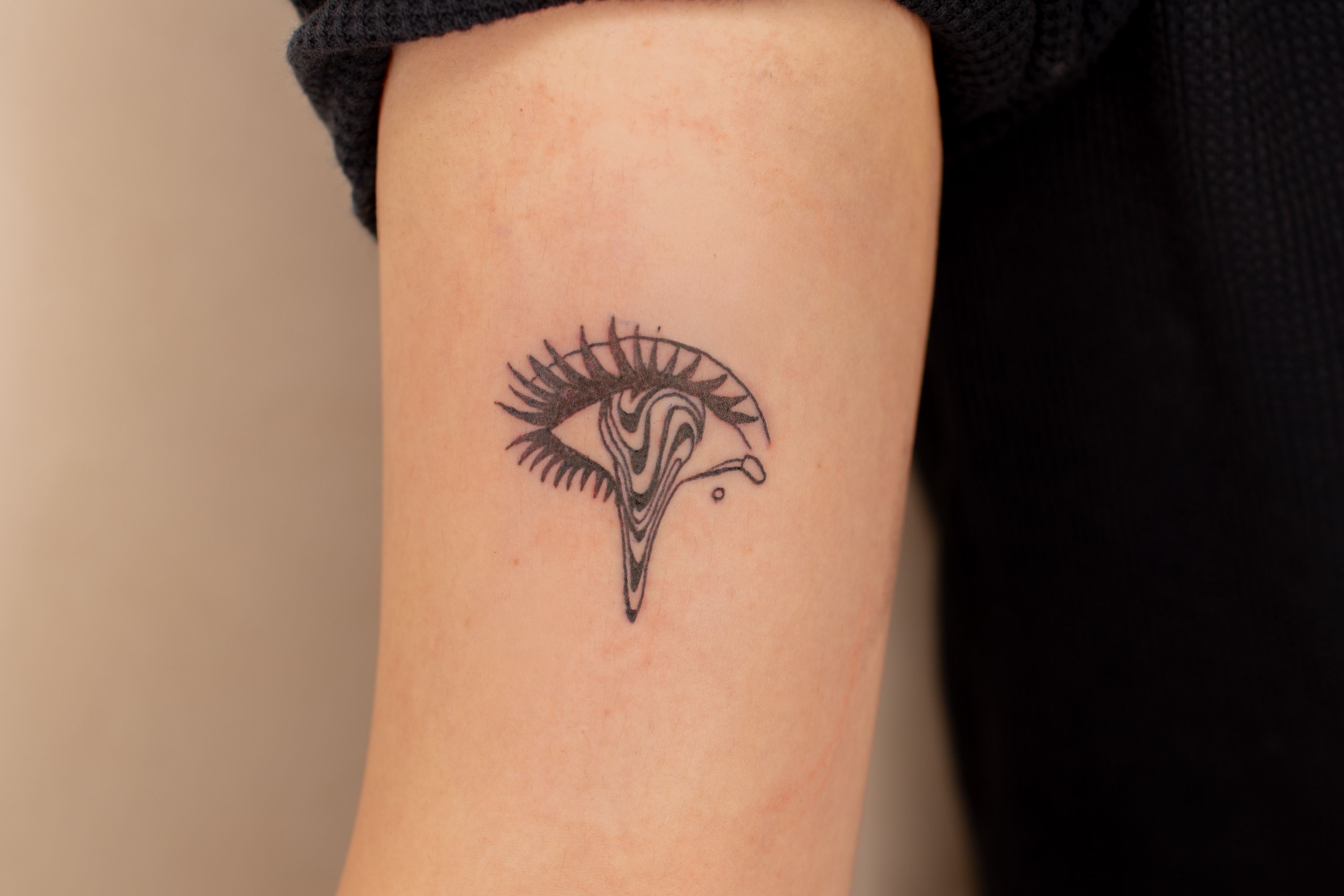 ファインラインのタトゥー