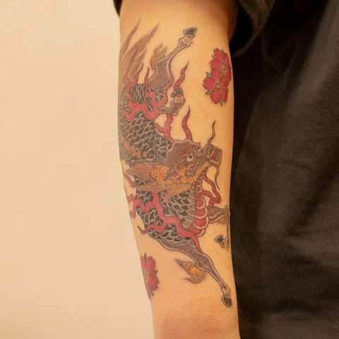 Japanese Traditional tattoo work