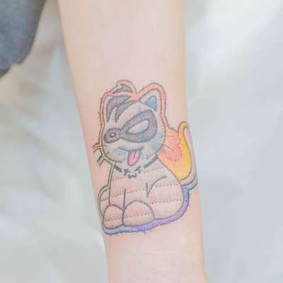 ファインラインのタトゥー