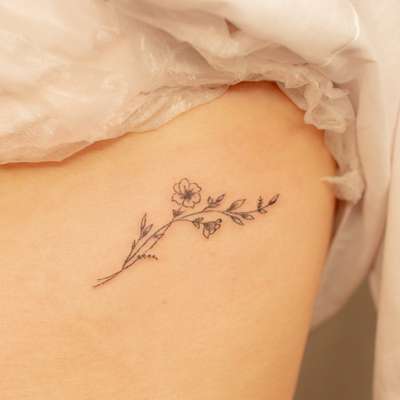 肋骨の小花の枝(肋)